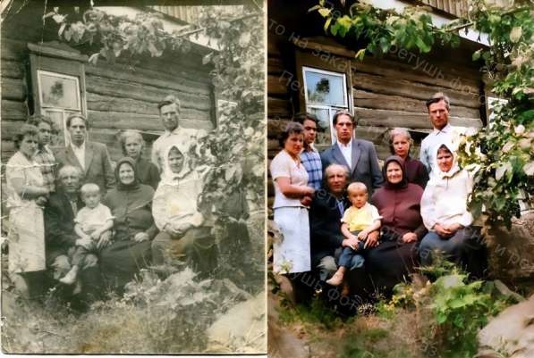 Реставрация и оживление фото