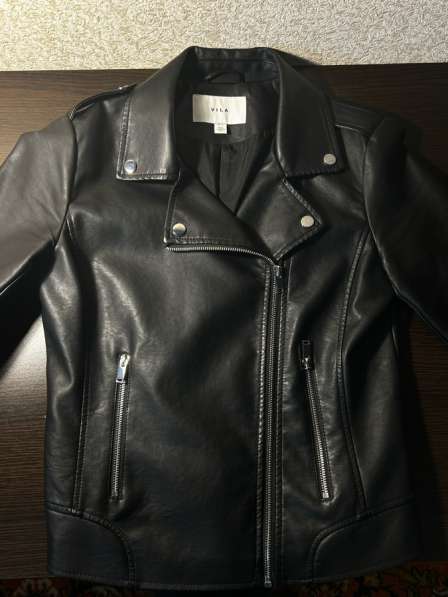 Кожзам куртка