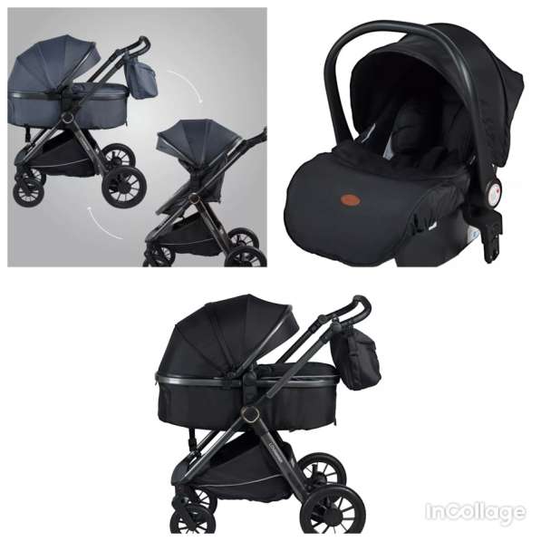 Коляска 3в1 LOVAMAMA