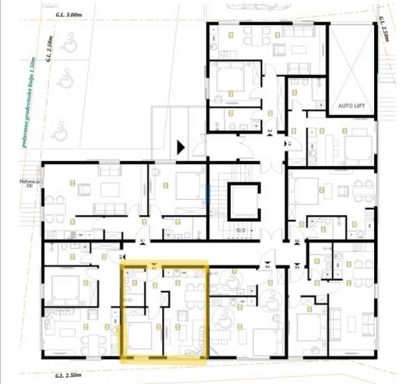 Продается двухкомнатная квартира, 30 м², Лази, Будва в фото 3