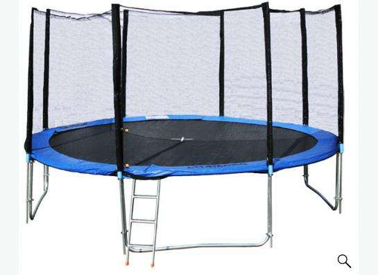 БАТУТ ДЕТСКИЙ ДЛЯ УЛИЦЫ С СЕТКОЙ DFC TRAMPOLINE FITNESS 6FT-