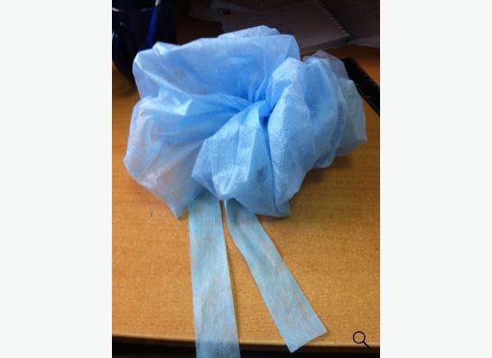 Одноразовая мочалка, одноразовая шапочка для сауны в Казани