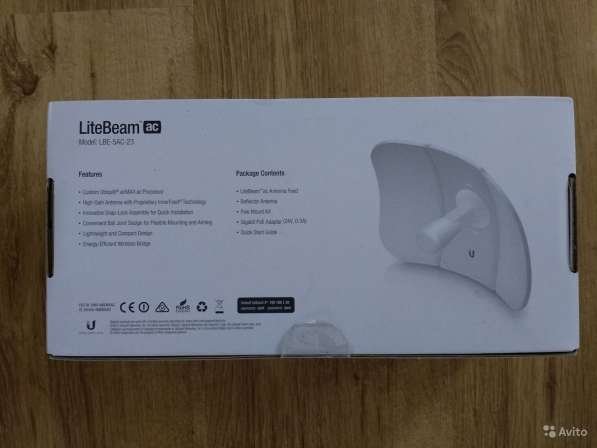 Антенна Ubiquiti LiteBeam ac