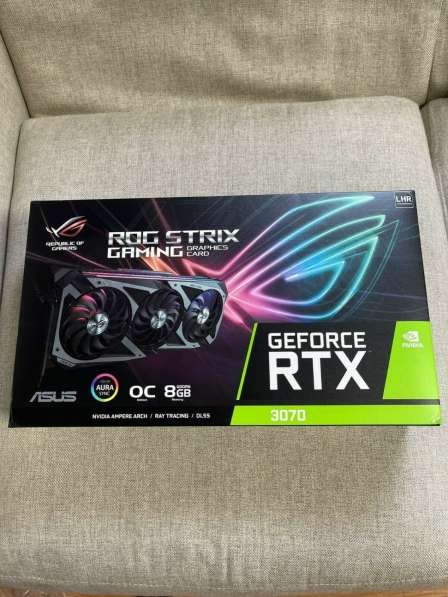 ASUS ROG Strix GeForce RTX 3070 V2 8GB Graphics Double Data