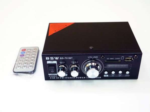 Усилитель BSW BS-701BT Bluetooth Стерео Усилитель звука в 