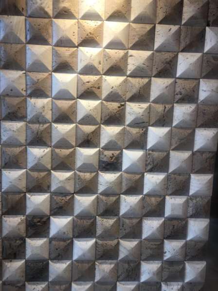 Мозаика из природного камня оникса травертина мрамора в Сочи фото 10
