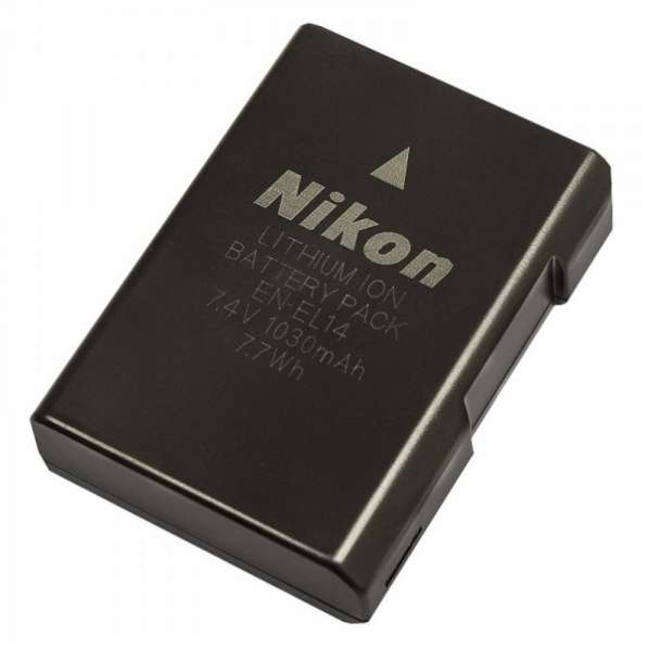 Аккумулятор Nikon EN-EL14 (Батарея для фотоаппарата Никон) в Москве