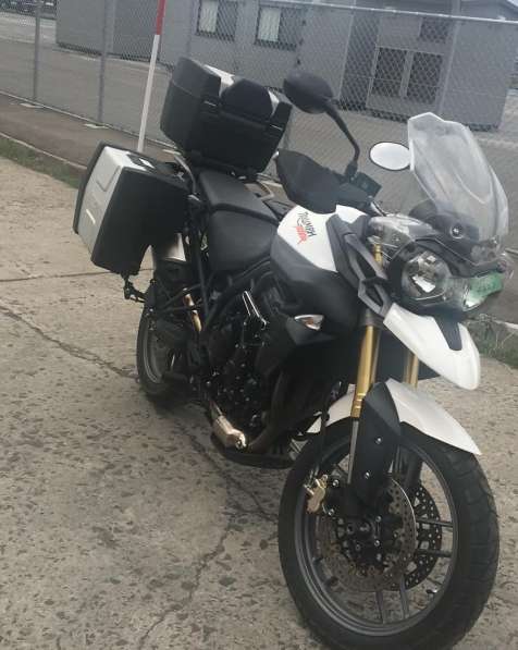 Triumph Tiger 800, 2014г. Состояние нового в Красноярске фото 11
