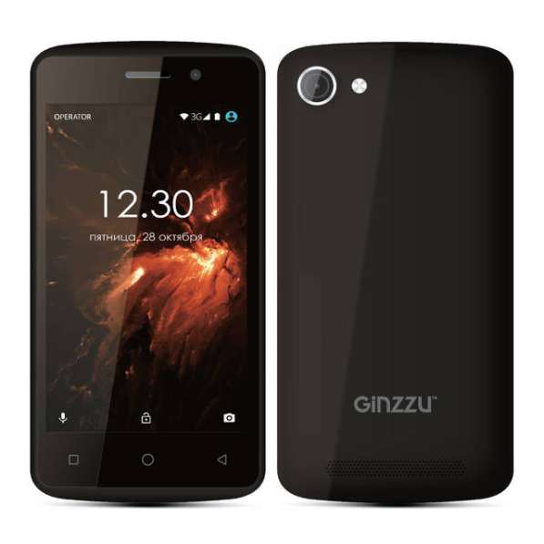 Смартфон Ginzzu S4030 Black