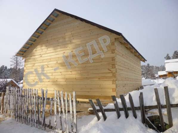 Брусовое строительство. Строим: дома, бани, гаражи – с гаран в Красноярске фото 6