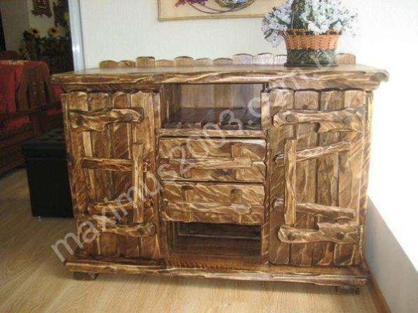 Мебель под старину из массива сосны в Екатеринбурге фото 3