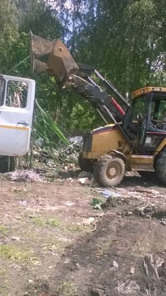 Расчистки территории от старых строений и мусора в Шатуре