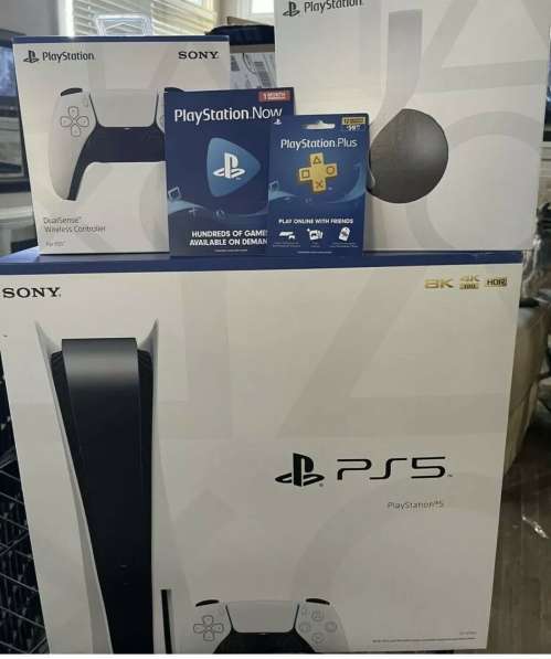 Консоль Sony PlayStation 5 для дискового издания