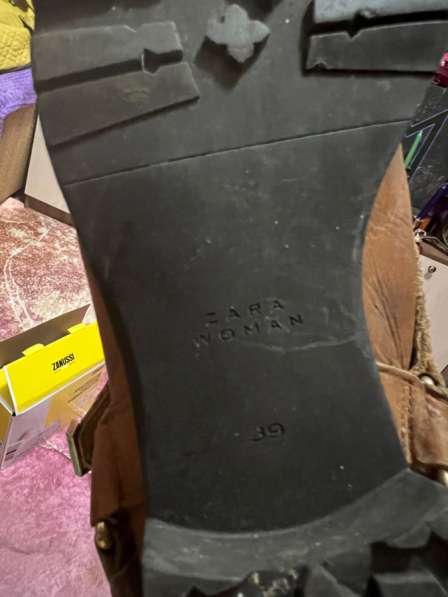 Сапоги Zara 39 размер в Москве