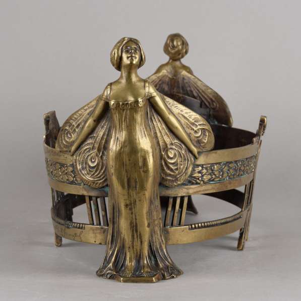 Старинная ваза-фруктовница большого размера в стиле Модерн в Санкт-Петербурге фото 13