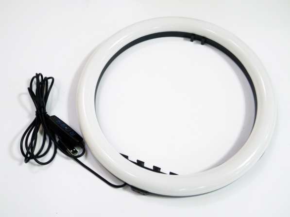 Кольцевая LED лампа SMN-12 30см 1 крепл. тел USB в фото 7