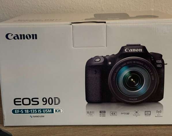 Canon EOS 90D 32.5MP Digital SLR Camera KIT w Accessories в фото 3