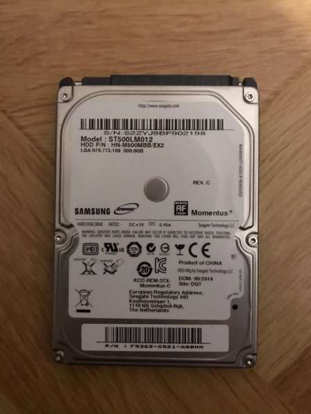 Жесткий диск Samsung ST500LM012