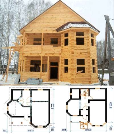 Строительство малоэтажных домов, бань в Красноярске