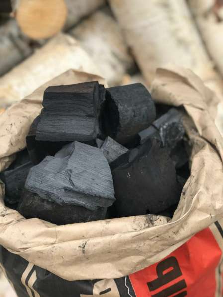 Древесный уголь в мешке 10кг оптом в Самаре