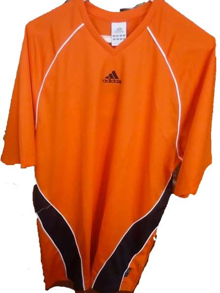Футболка Adidas Aventis JSY SS (оранжевая)