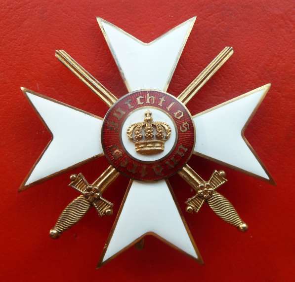 Германия Вюртемберг Орден Короны Почетный рыцарский крест в Орле фото 13