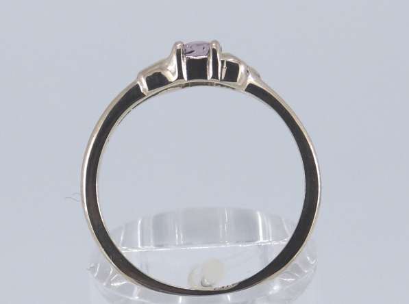 Золотое кольцо с Сапфиром падпаражда овал и бриллиантами в Москве фото 7