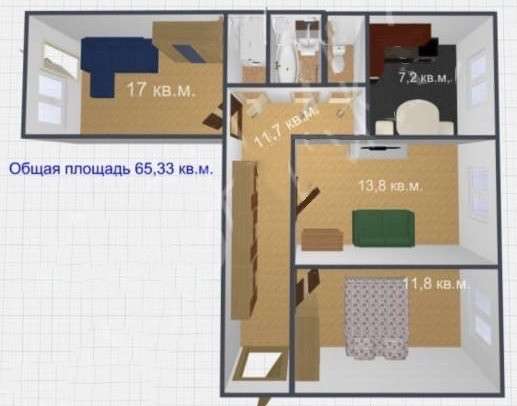 Продам 3-х комнатную квартиру на ул. Типанова д 29 в Санкт-Петербурге фото 6