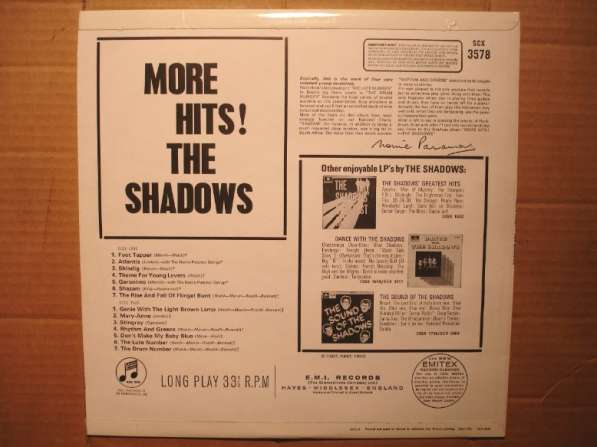 The Shadows – More Hits! The Shadows в Санкт-Петербурге фото 6