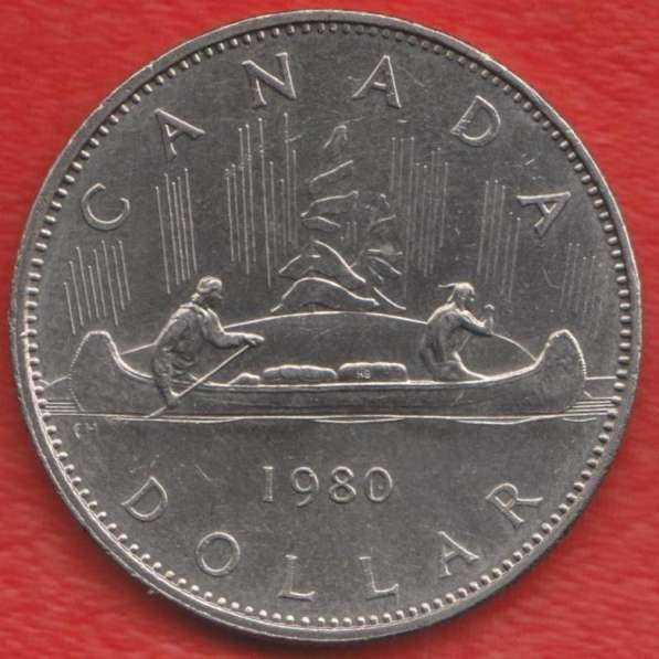 Канада 1 доллар 1980 г