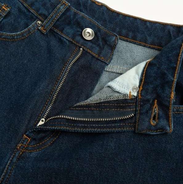 Новые всесезонные джинсы синие бренда Bavona Denim, Турция в фото 3