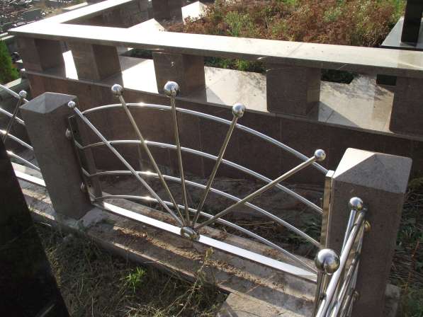 Перила из нержавеющей стали в фото 52