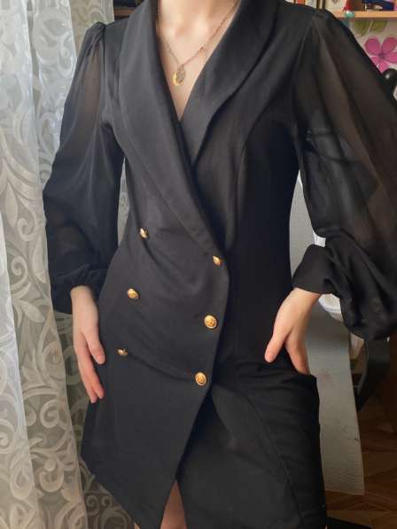 Черное Платье-пиджак shein (s) в Москве фото 3