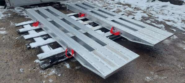 Аппарели алюминиевые для тяжелой техники в Москве фото 6