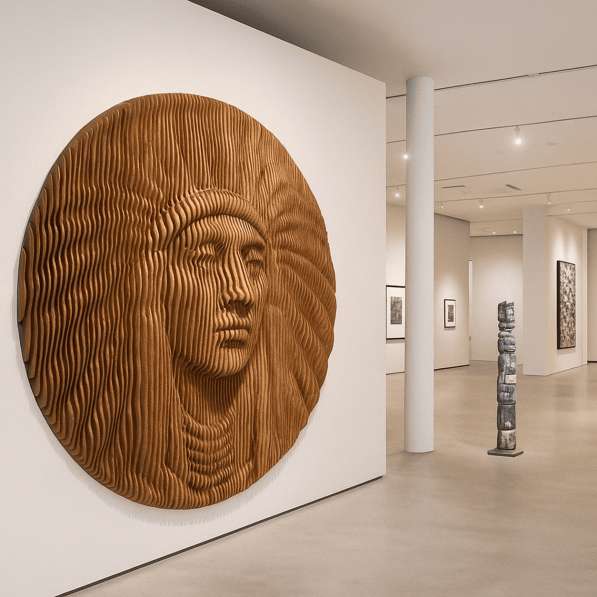 Дизайнерские панели из дерева, любой дизайн в фото 3