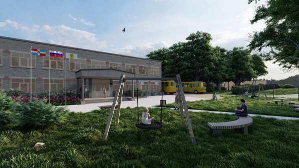 3D визуализация экстерьера, дома, благоустройства в Перми фото 6