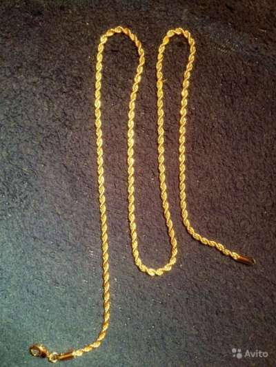 Позолоченная цепь