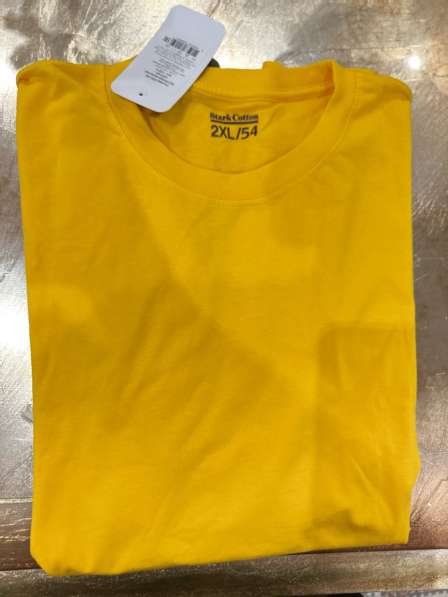 Футболка желтый в Долгопрудном фото 3