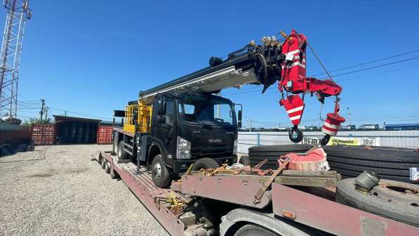 Бурильно крановая машина isuzu