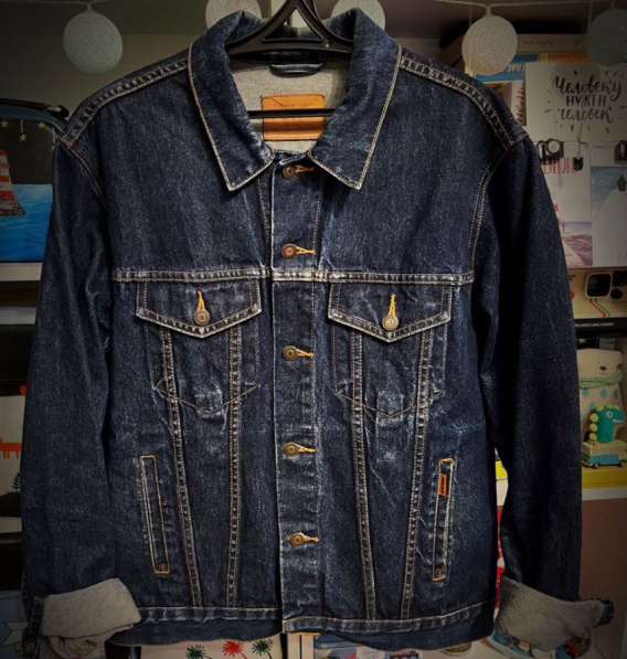 Авторская джинсовая куртка в Москве фото 3