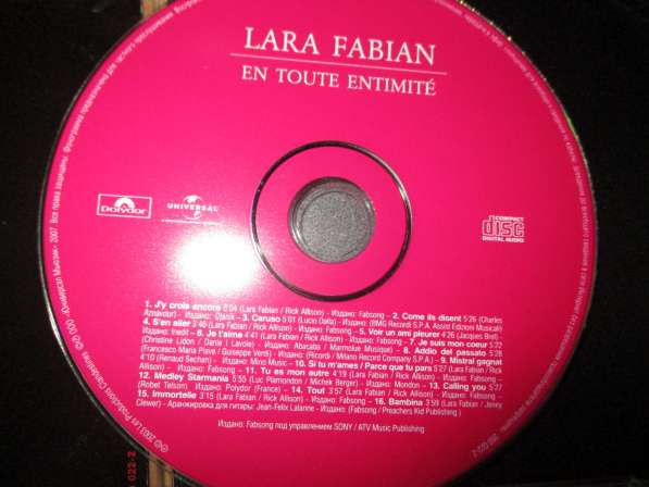 Lara Fabian - En Toute Intimite в Москве