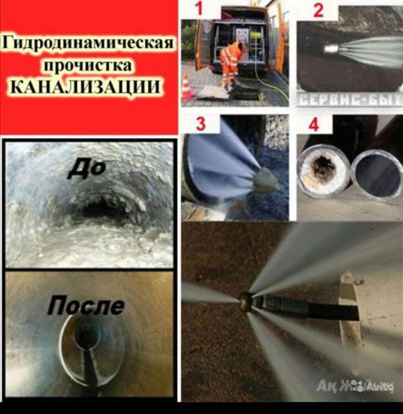 Прочистка канализации с гарантией 24/7.Разморозка труб в Тольятти фото 3
