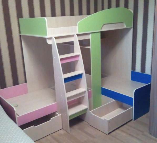 Кровати и Мебель для 3 детей в Москве фото 4