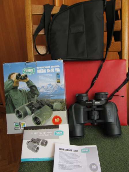 Бинокль призменный YUKON 8х40 WA в фото 8