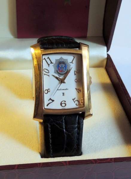 Часы наручные золотые, механические с мех. 2671 (Швейцария) в Москве фото 8