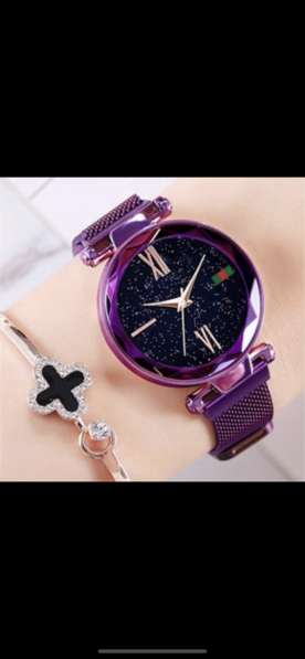 Starry Sky Watch - эксклюзивные женские часы в наборе с брас в фото 3