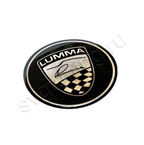 Эмблема Lumma на крышку багажника BMW