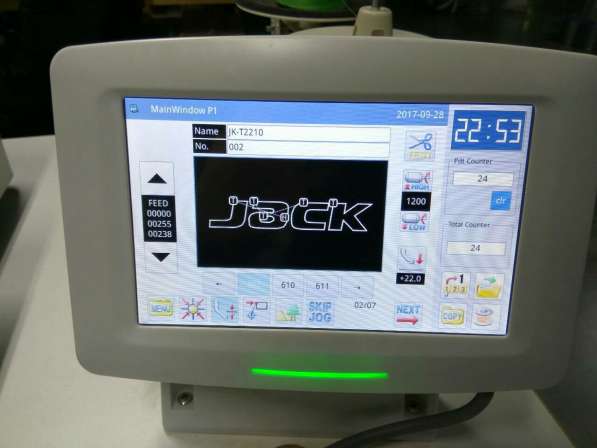 Машина для пришивания деталей по контуру Jack JK-T2210 в Иванове фото 12