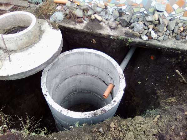 Выгребная яма септик колодец под воду в Томске фото 14