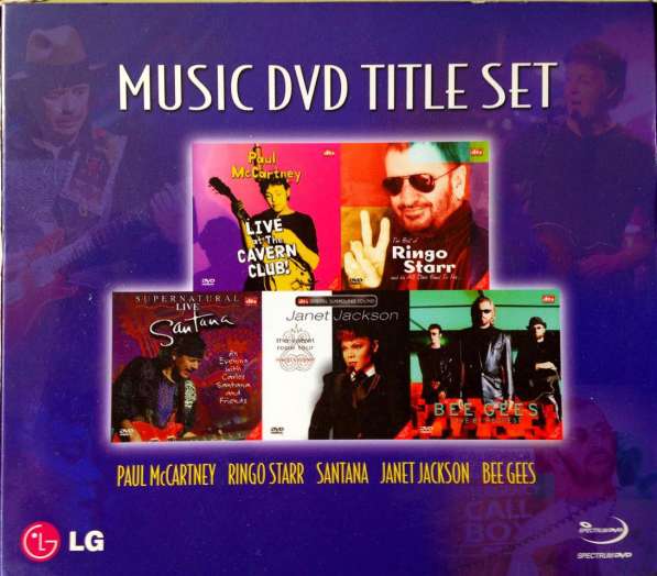 Music DVD Title Set (LG) DTS в Самаре